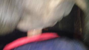Guy's rigid cock overpowers a creature's narrow opening